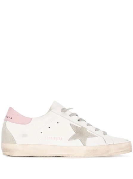 Sneakers Sneaker 'Superstar' Low Top with Worn Effect in White Leather for Women