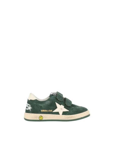 Sneakers SNEAKERS BALL STAR STRAP SUEDE UPPER VAMP TONGUE AND SPUR LEATHER STAR AND HEEL DARK GREEN/CREAM