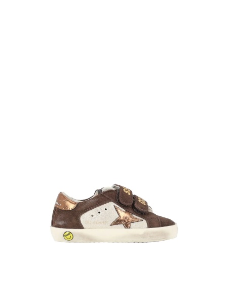 Sneakers SNEAKERS OLD SCHOOL LAMINATED SUEDE AND SUEDE UPPER LAMINATED LEATHER STAR AND HEEL SAND/BROWN