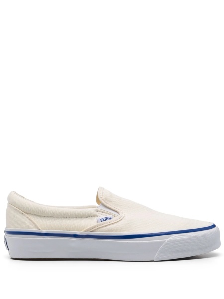 Sneakers Vans albi din material textil