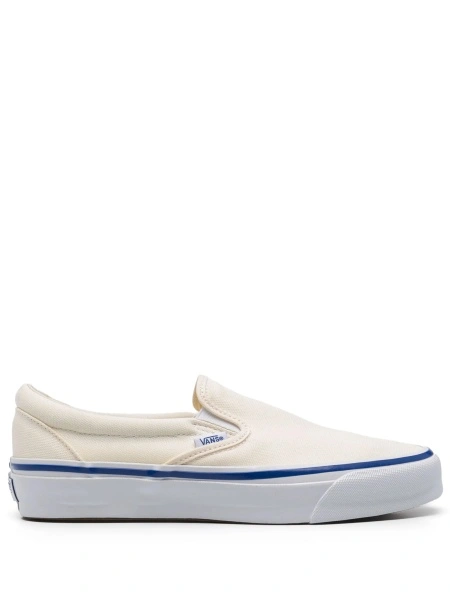 Sneakers Vans albi din material textil