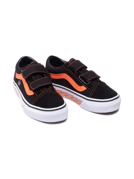 Sneakers Vans negri din material textil