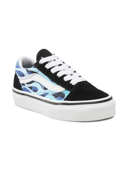 Sneakers Vans negri din material textil