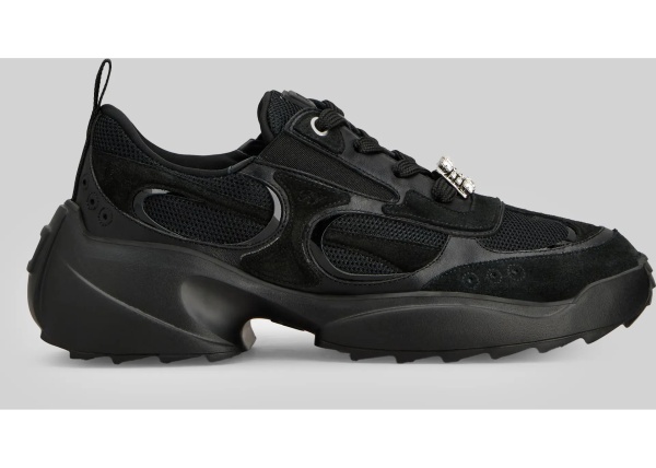 Sneakers Viv' On The Run Sneakers In Leather And Fabric