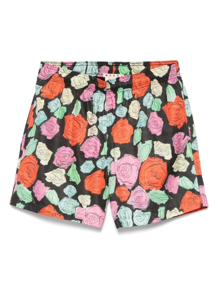 Sort de baie Ganni negru din polyester