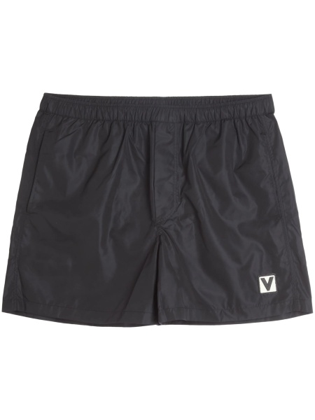 Sort de baie Valentino Garavani negru din poliamida