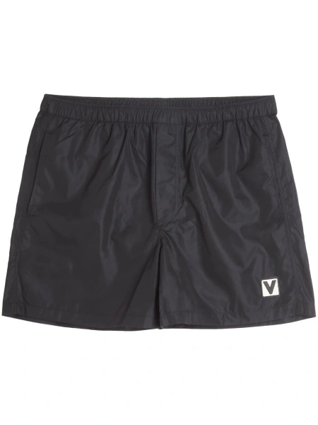 Sort de baie Valentino Garavani negru din poliamida