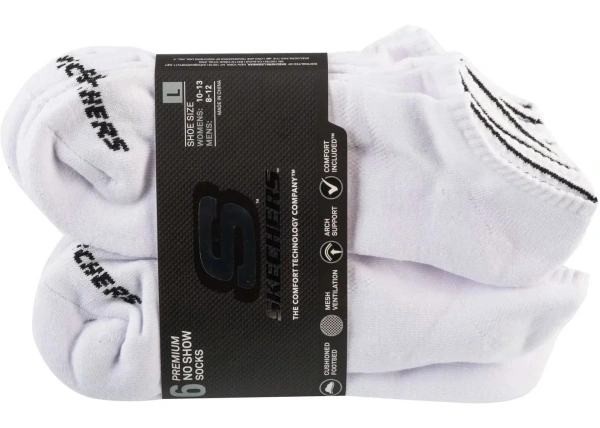 Sosete 6pk Unisex 1/2 Terry Crew Socks
