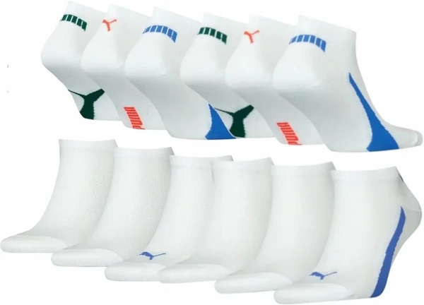 Sosete Unisex Lifestyle Sneaker 6-Pack White Combo