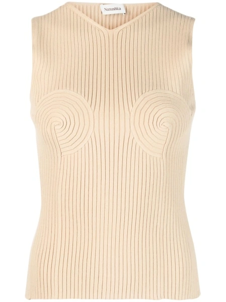 Top tricotat Nanushka maro