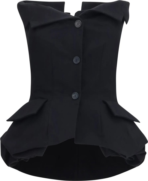 Topuri Cotton bustier corset Top