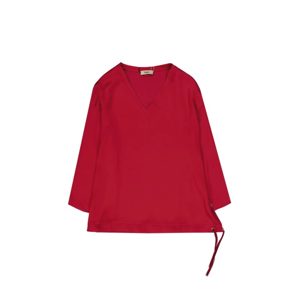 Topuri Herno long-sleeve V-neck top