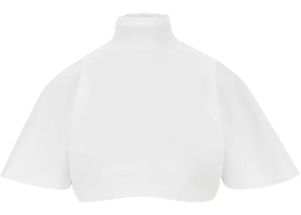 Topuri Turtleneck cropped T-shirt