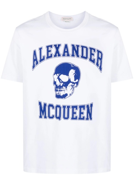 Tricou Alexander McQueen alb