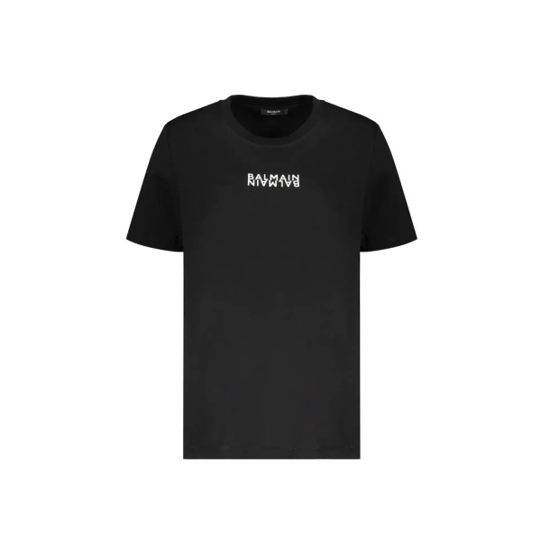 Tricou Balmain logo-print T-shirt