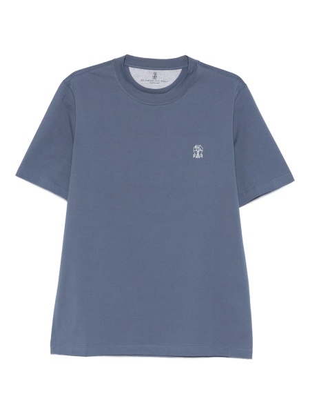 Tricou Brunello Cucinelli albastru