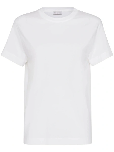 Tricou Brunello Cucinelli alb