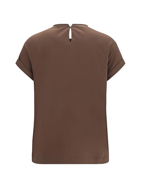Tricou Brunello Cucinelli maro
