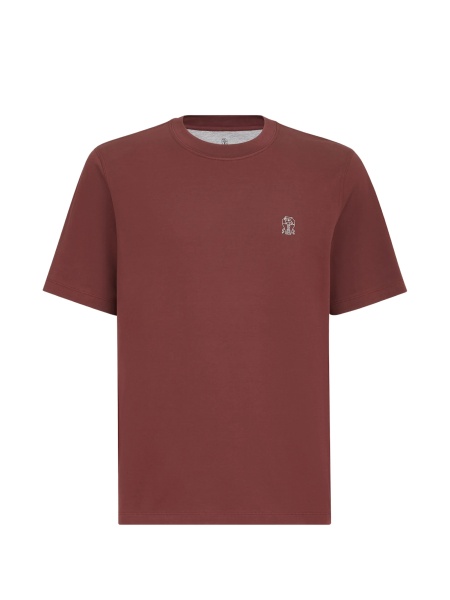 Tricou Brunello Cucinelli rosu