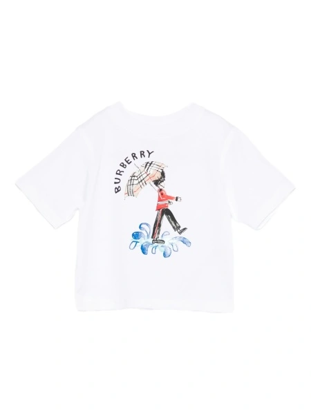 Tricou Burberry alb
