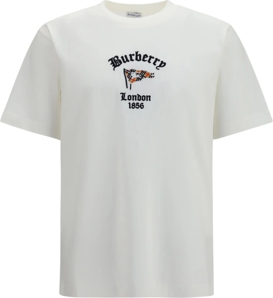 Tricou Check cotton T-shirt