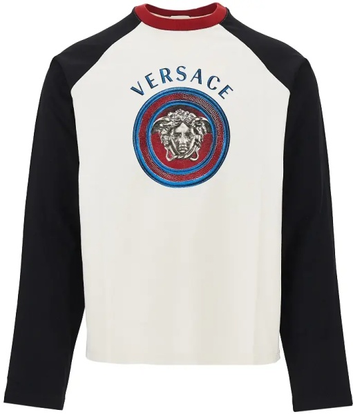 Tricou Cotton T-shirt with Medusa Logo print
