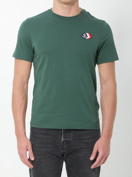 Tricou Cotton T-Shirt With Tricolor Logo