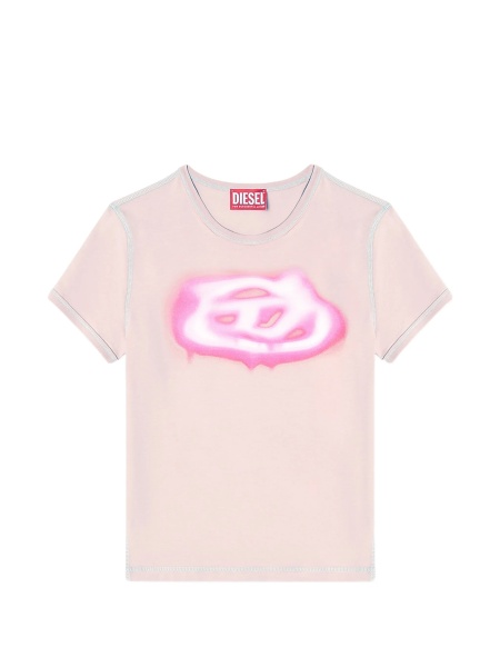 Tricou Diesel roz