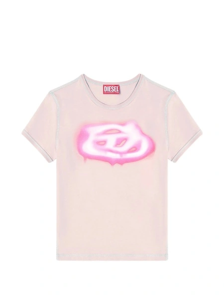 Tricou Diesel roz