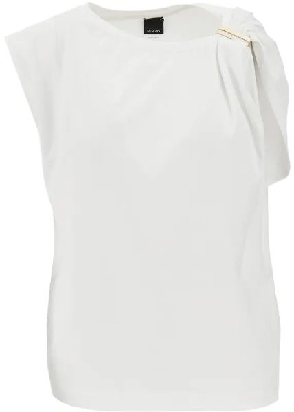 Tricou Draped stretch jersey T-shirt