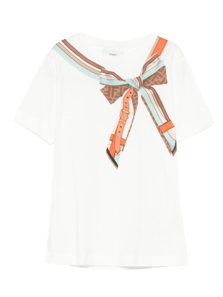 Tricou Fendi alb
