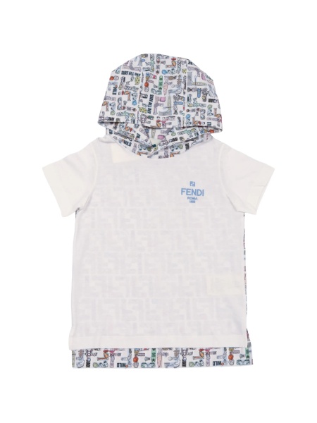 Tricou Fendi alb