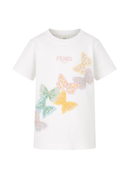 Tricou Fendi alb