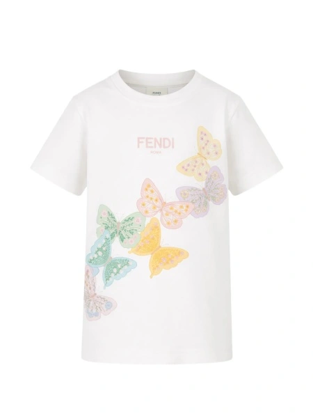 Tricou Fendi alb