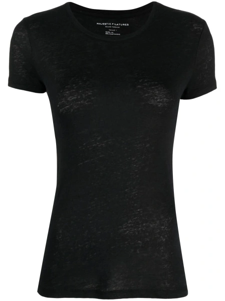 Tricou Filatures Du Lion negru