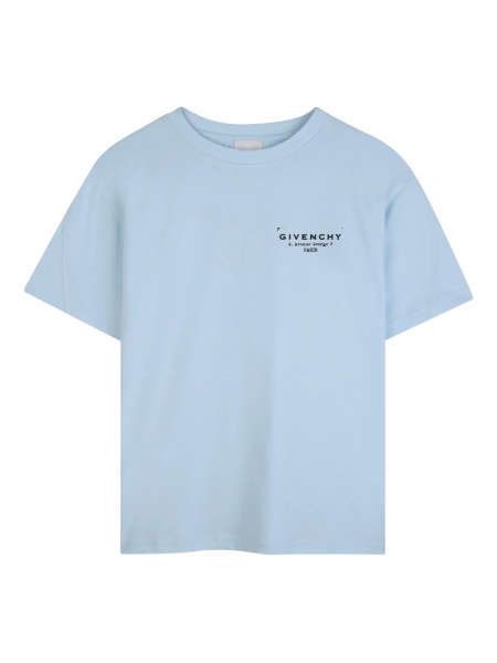 Tricou Givenchy albastru din bumbac