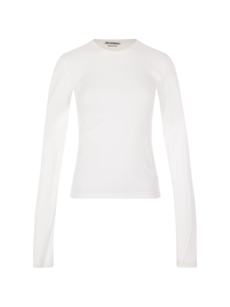 Tricou JW Anderson alb