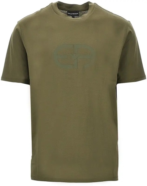 Tricou Lyocell-blend jersey T-shirt with logo print