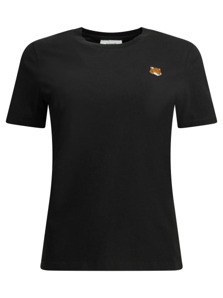 Tricou MAISON KITSUNÉ "Fox Head" Crew-Neck T-Shirt