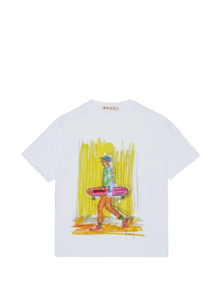 Tricou Marni alb