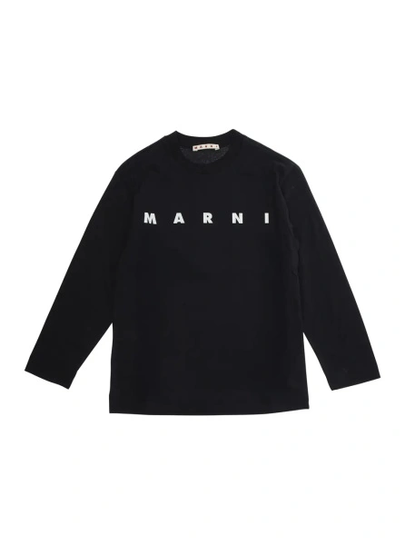 Tricou Marni negru din bumbac