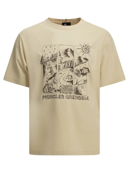 Tricou "Mountain Landscape" Crew-Neck T-Shirt