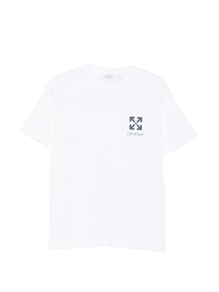 Tricou Off-White alb din bumbac