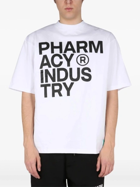 Tricou PHARMACY INDUSTRY alb
