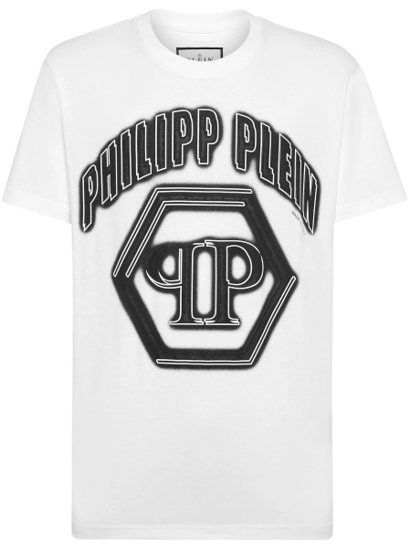 Tricou Philipp Plein alb