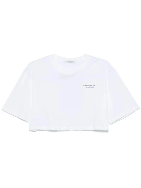 Tricou Philosophy alb