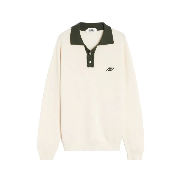 Tricou Polo Autry Sporty Long Sleeve Polo