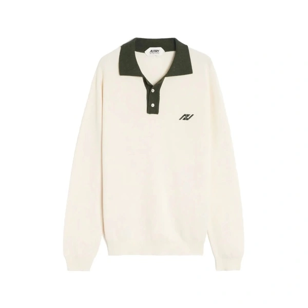 Tricou Polo Autry Sporty Long Sleeve Polo
