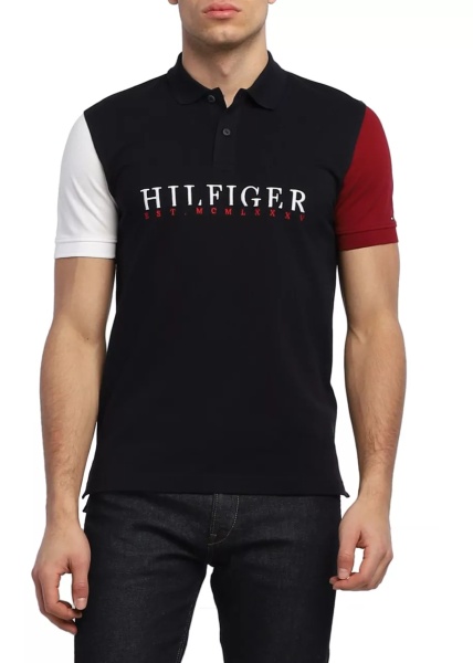 Tricou Polo Branded Colorblock Regular Polo MW0MW220900GY