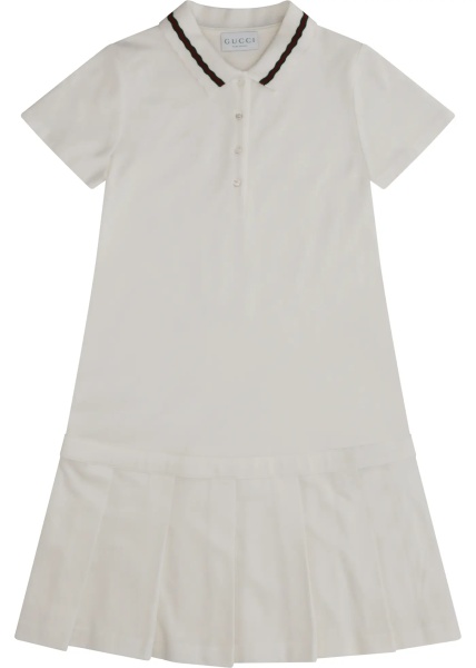 Tricou Polo Cotton polo Dress for girls